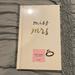 Kate Spade Office | Nwt Kate Spade Miss To Mrs Journal | Color: White | Size: Os