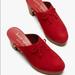 Kate Spade Shoes | Hp Nib- Kate Spade- Amesterdam Platform Clogs | Color: Red | Size: 8.5