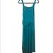 Anthropologie Dresses | Anthropologie Maeve Azores Maxi Teal Tank Dress Size Large. | Color: Blue/Green | Size: L