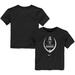 Toddler Nike Black Las Vegas Raiders Football Wordmark T-Shirt