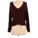 American Eagle Outfitters Sweaters | American Eagle Outfitters V Neck Knitted Sweater Burgundy Small. | Color: Red | Size: S