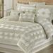 Serenta Comforter Set Ecru, California King, Ecru