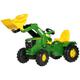 Tretfahrzeug ROLLY TOYS "John Deere 6210R" Tretfahrzeuge grün Kinder Kettcar Tretfahrzeug