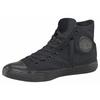 Sneaker CONVERSE "CHUCK TAYLOR ALL STAR HI Unisex Mono", Gr. 42,5, schwarz (schwarz, monochrome), Textil, sportlich, Schuhe