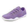 Sneaker LASCANA, Damen, Gr. 41, lila, Obermaterial: 100% Textilmaterial. Decksohle: 100% Textilmaterial. Laufsohle: 100% Synthetik, unifarben, casual, Schuhe, mit ultraflache Sohle, superleicht, Schnürhalbschuhe, Unisex VEGAN