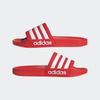 Badesandale ADIDAS SPORTSWEAR "SHOWER ADILETTE", Gr. 38, rot (vivid rot, cloud weiß, vivid rot), Synthetik, sportlich, Schuhe