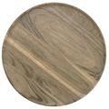 Rammento Set of 4 Wooden Charger Plates - 28cm Round Under Plates, Perfect for Protecting Table from Hot Dishes, Versatile for Displaying Candles or Decorative Stones