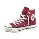 Sneaker CONVERSE "Chuck Taylor All Star Hi" Gr. 38, lila (maroon) Schuhe Canvassneaker Damenschuh Freizeitschuh Herrenschuh Skaterschuh Sneaker Leinenboots