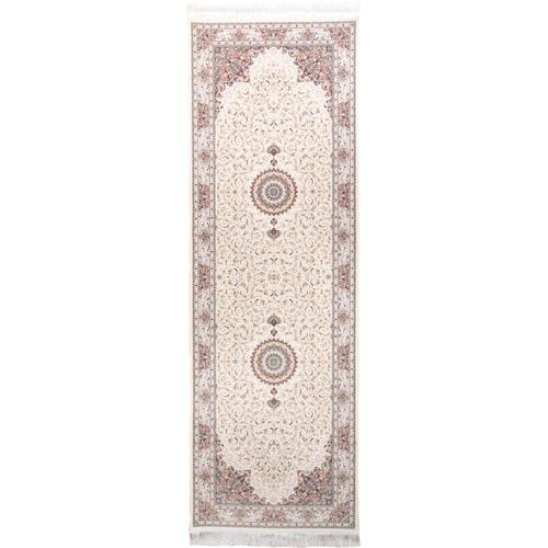 "Orientteppich MORGENLAND ""Orientteppich - Baran läufer"" Teppiche Gr. B/L: 100 cm x 400 cm, 6 mm, 4 m², 1 St., beige (creme) Orientalische Muster"