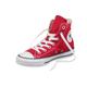 Sneaker CONVERSE "Chuck Taylor All Star Hi" Gr. 36,5, rot (tomato) Schuhe Canvassneaker Damenschuh Freizeitschuh Herrenschuh Skaterschuh Sneaker Leinenboots