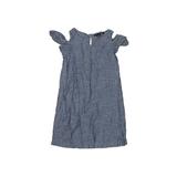 Lands' End Dress: Blue Skirts & Dresses - Kids Girl's Size 7