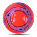 Ballon de football cousu à la machine taille 5 matériau IkPVC but match de ligue de sport pour