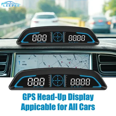 LEEPEE – GPS G3 HUD affichage tête haute universel alarme numérique intelligente rappel compteur