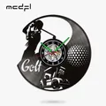 MCDFL-Horloge Murale de Golf au Design Moderne Montres de Lecteur en Vinyle Accessoires de