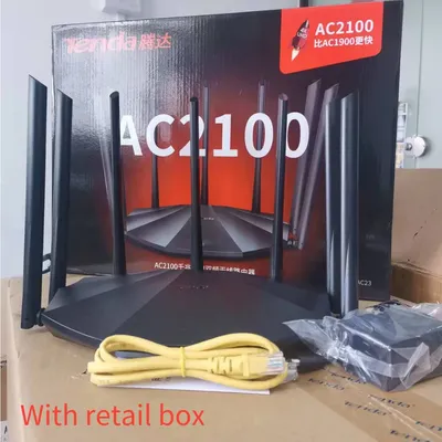 Tenda AC23 Smart WiFi AC2100 routeur double bande Gigabit sans fil pour la maison routeur Internet 7