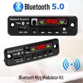 Kit de lecteur MP3 modulateur Bluetooth 5.0 mains libres pour voiture récepteur FM sans fil carte