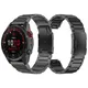 Bracelet en métal en titane noir QuickFit bracelets de montre bracelets pour Garmin Fenix 7 7X