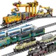 Décennie s de construction de modèle modulaire pour enfants train à vapeur Lecomotive briques