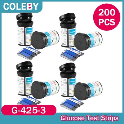 Bandes de test de glycémie pour G-425-3 Bioland glucomcirculation papiers de test de sucre dans le