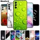 Coque de téléphone en silicone souple pour Samsung Galaxy M13 housse en TPU loup peint coques