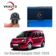 VKAUTO-Caméra de recul Fish Eye pour Renault Oke Goo réfléchissante VAN 2005 ~ 2020 CCD HD