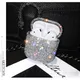 Juste de protection pour écouteurs AirPods 3 étui de luxe brillant sexy paillettes diamant