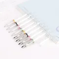 Stylo à plume transparent haute capacité stylos à encre Medium EF/F stylo de calligraphie bureau