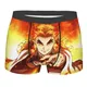 Demon Slayer Kimetsu no Yaiba Anime Kyoujurou Boxer Briefs pour hommes caleçons zones me culottes