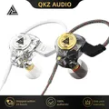 QKZ AK3 – écouteurs filaires avec Microphone moniteur de musique HiFi écouteurs de basse casque