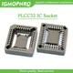 Prise IC PLCC32-SMD de 10PCs adaptateur de prise PLCC32 convertisseur PLCC-32 de 32 bornes PLCC