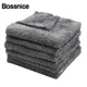 Bossnice 40x40cm 500GSM Super doux sans bord microfibre serviette soin de voiture polissage