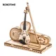 Robotime – ROKR de violon en bois modèle 3D Puzzle en bois Kits d'assemblage facile bricolage