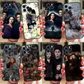 Twilight Saga-Coque de téléphone en silicone pour iPhone coque pour iPhone 15 13 11 14 Pro Max