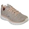 Sneaker SKECHERS "Graceful - Twisted Fortune", Damen, Gr. 40, beige (beige, rosa), Textil, sportlich, Schuhe, Freizeitschuh, Halbschuh, Schnürschuh mit Memory Foam