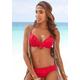 Push-Up-Bikini S.OLIVER Gr. 40, Cup B, rot Damen Bikini-Sets Ocean Blue