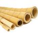 Natural Decorative Bamboo Poles Fence Garden Stakes (10 Poles) - 2 in x 90 in