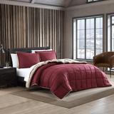 Eddie Bauer Sherwood Faux Suede Textured Comforter & Sham Set