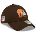 Men's New Era Brown Cleveland Browns 2022 Sideline 39THIRTY Coaches Flex Hat