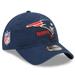 Men's New Era Navy England Patriots 2022 Sideline 9TWENTY Adjustable Hat