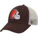 Men's '47 Brown/Natural Cleveland Browns Flagship MVP Snapback Hat