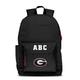 MOJO Black Georgia Bulldogs Personalized Campus Laptop Backpack