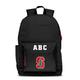 MOJO Black Stanford Cardinal Personalized Campus Laptop Backpack