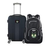 MOJO Milwaukee Bucks Personalized Premium 2-Piece Backpack & Carry-On Set