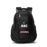 MOJO Black UConn Huskies Personalized Premium Laptop Backpack