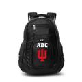 MOJO Black Indiana Hoosiers Personalized Premium Laptop Backpack