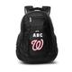 MOJO Black Washington Nationals Personalized Premium Laptop Backpack