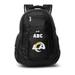 MOJO Black Los Angeles Rams Personalized Premium Laptop Backpack