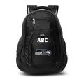 MOJO Black Seattle Seahawks Personalized Premium Laptop Backpack