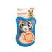 Invincibles Mini Grey Raccoon Plush Dog Toy, Small