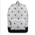 Disney Accessories | Mickey Mouse All Over Print Backpack New | Color: Black/Gray | Size: Unisex